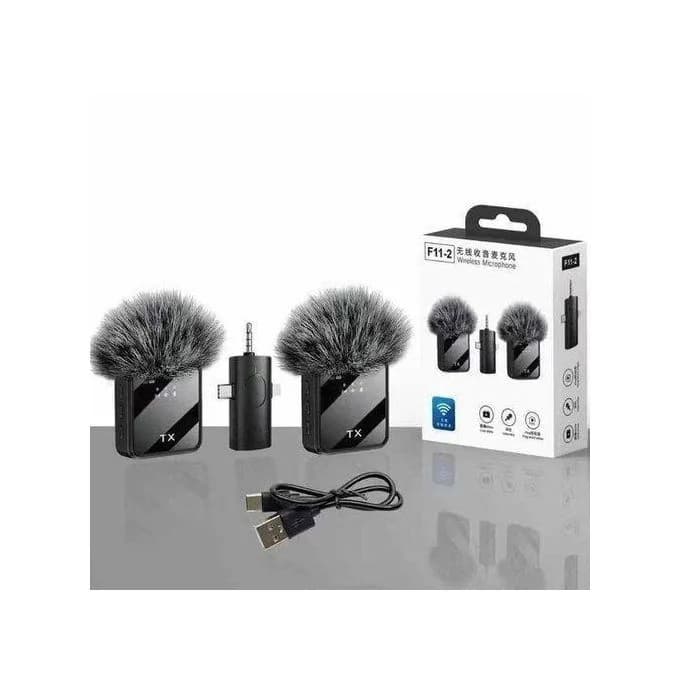 F11-2 Wireless Lavalier Microphone Set
