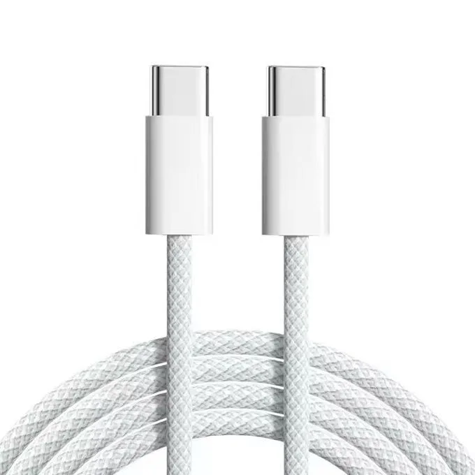 Topann 60w Ultra-fast charging Type-C to Type-C Fast Charging Cable, Compatible with iPhone15/16/17/18 iPad/MacBook, Samsung and More